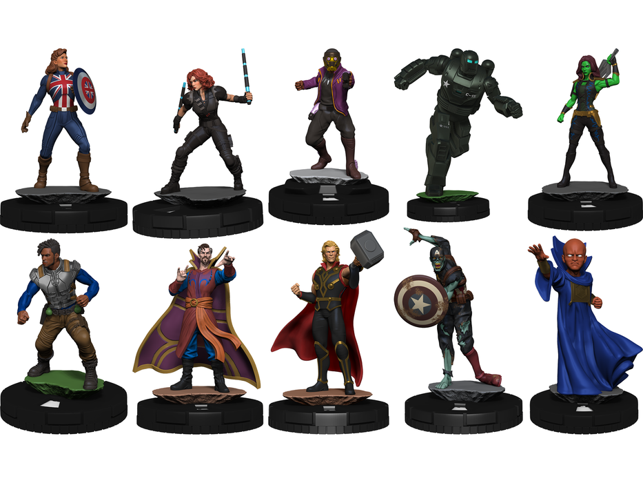 Collectible Miniature Games Wizkids - Marvel - HeroClix - Marvel Studios Disney + - What If? - Miniature Game - Cardboard Memories Inc.