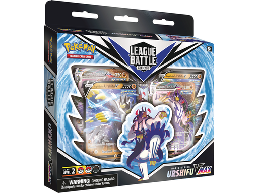 Trading Card Games Pokemon - League Battle Deck - Rapid Strike Urshifu VMax - Cardboard Memories Inc.