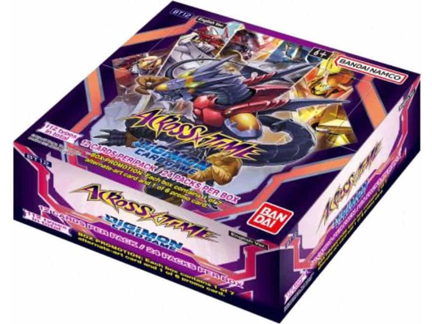 collectible card game Bandai - Digimon - Across Time - Trading Card Booster Box - Cardboard Memories Inc.