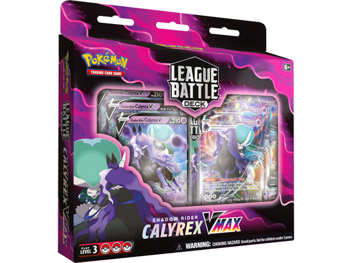 Trading Card Games Pokemon - League Battle Deck - Shadow Rider Calyrex VMAX - Cardboard Memories Inc.