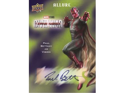 Non Sports Cards Upper Deck - Marvel Studios - Allure - Hobby Box - Cardboard Memories Inc.