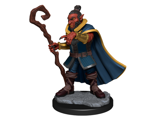 Role Playing Games Wizkids - Critical Roll - Unpainted Miniatures - Hobgoblin Wizard and Druid Male - 90389 - Cardboard Memories Inc.