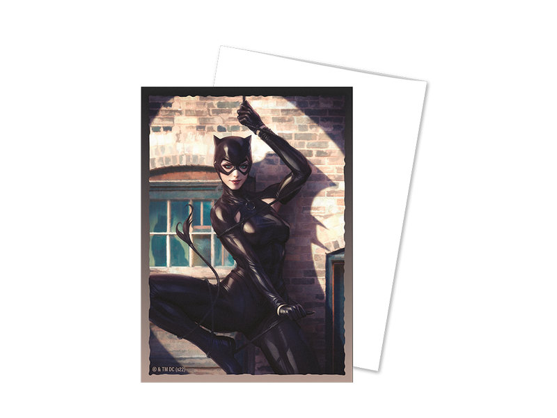 Supplies Arcane Tinmen - Dragon Shield Sleeves - Brushed Art Catwoman - Cardboard Memories Inc.