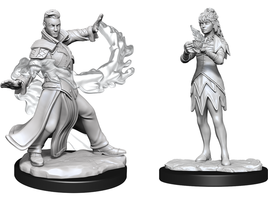 Role Playing Games Wizkids - Magic the Gathering - Unpainted Miniature - Killian and Dina - 90346 - Cardboard Memories Inc.