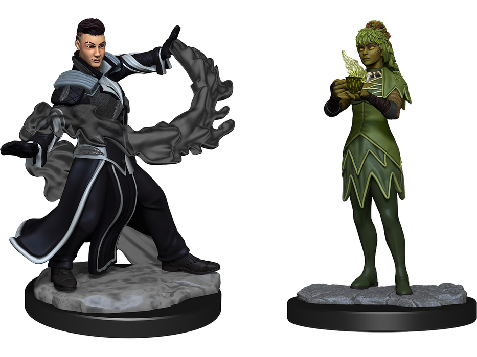 Role Playing Games Wizkids - Magic the Gathering - Unpainted Miniature - Killian and Dina - 90346 - Cardboard Memories Inc.