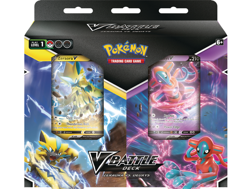 Trading Card Games Pokemon - Battle Decks - Deoxys V vs Zeraora V - Cardboard Memories Inc.