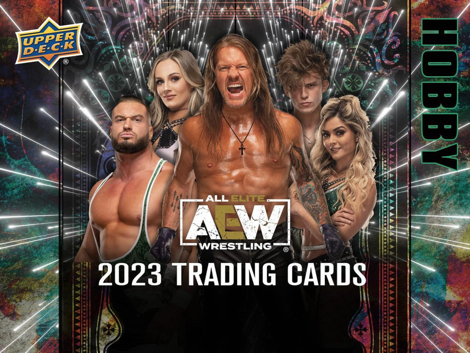 Sports Cards Upper Deck - 2023 - All Elite Wrestling AEW Trading Cards - Hobby Box - Cardboard Memories Inc.
