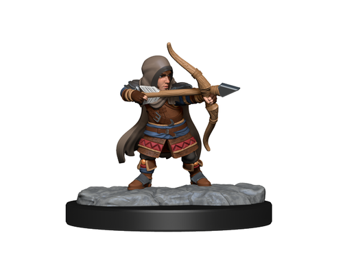 Role Playing Games Wizkids - Critical Roll - Unpainted Miniatures - Lotusden Halfling Ranger Male - 90382 - Cardboard Memories Inc.