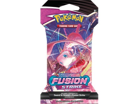 Trading Card Games Pokemon - Sword and Shield - Fusion Strike - Trading Card Game Blister Booster Pack - Cardboard Memories Inc.