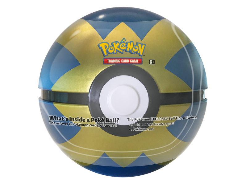 Trading Card Games Pokemon - 2022 - Spring Pokeball Collector Tin - Quick Ball - Cardboard Memories Inc.
