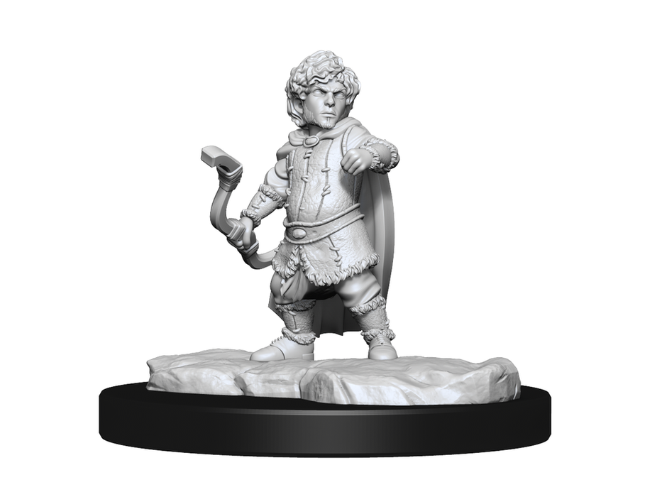 Role Playing Games Wizkids - Critical Roll - Unpainted Miniatures - Lotusden Halfling Ranger Male - 90382 - Cardboard Memories Inc.