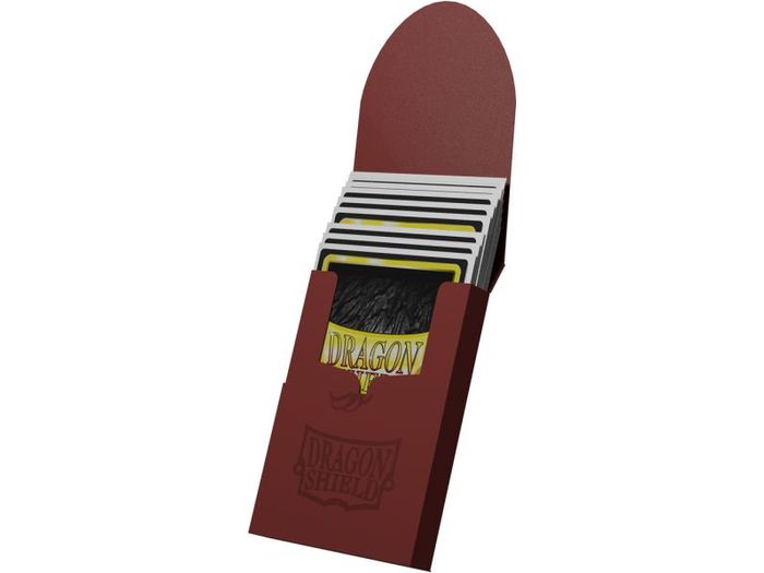 Supplies Arcane Tinmen - Dragon Shield - Cube Shell - Blood Red - Cardboard Memories Inc.