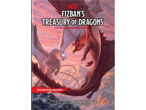 Role Playing Games Wizards of the Coast - Dungeons and Dragons - 5th Edition - Fizbans Treasury of Dragons - Hardcover - Cardboard Memories Inc.