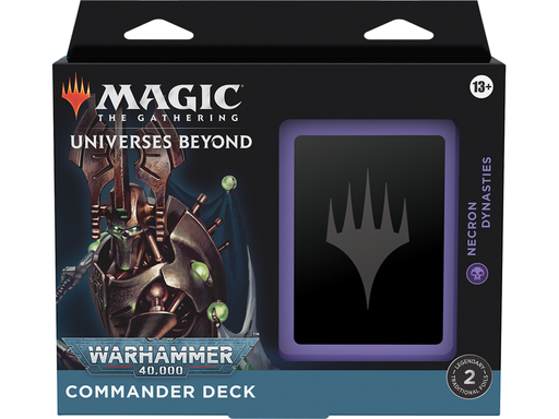 Trading Card Games Magic The Gathering - Warhammer 40k - Commander Deck - Necron Dynasties - Cardboard Memories Inc.
