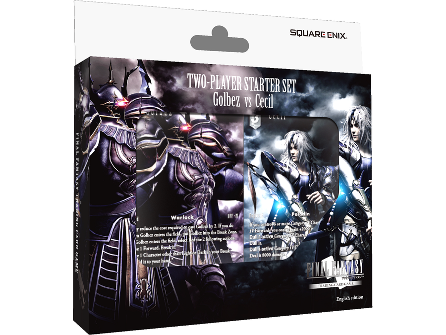 Trading Card Games Square Enix - Final Fantasy - Golbez vs Cecil - Starter Deck - Cardboard Memories Inc.