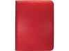 Supplies Ultra Pro - 9 Pocket Zip Binder Pro - Vivid - Red - Cardboard Memories Inc.