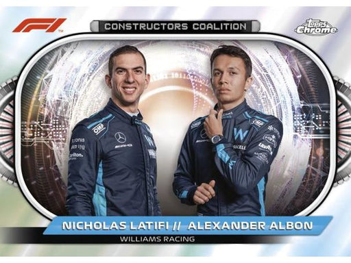 Sports Cards Topps - 2022 - Formula 1 Racing - Chrome - Hobby Box - Cardboard Memories Inc.