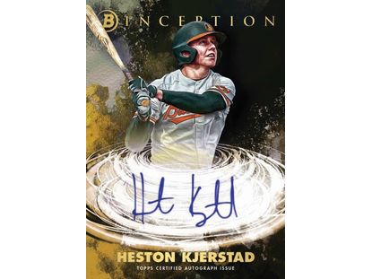 Sports Cards Topps - 2021 - Baseball - Bowman Inception - Hobby Box - Cardboard Memories Inc.