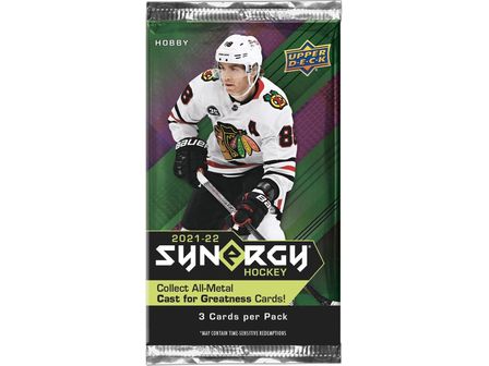 Sports Cards Upper Deck - 2021-22 - Hockey - Synergy - Hobby Box - Cardboard Memories Inc.