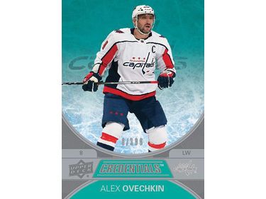 Sports Cards Upper Deck - 2021-22 - Hockey - Credentials - Hobby Box - Cardboard Memories Inc.