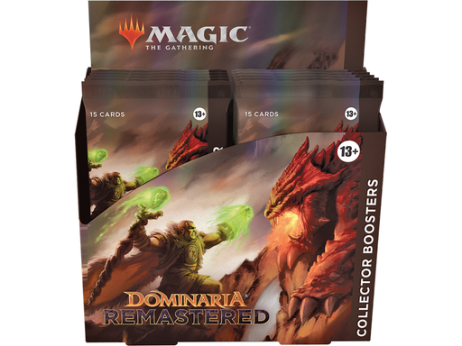 Trading Card Games Magic the Gathering - Dominaria Remastered - Collector Booster Box - Cardboard Memories Inc.