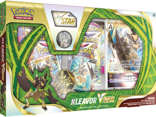 Trading Card Games Pokemon - VStar Kleavor - Premium Collection Box - Cardboard Memories Inc.