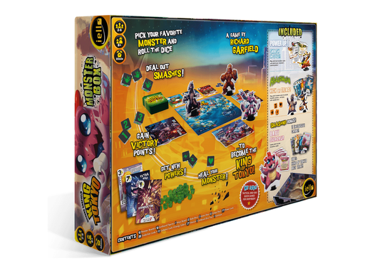 Board Games Iello Games - King of Tokyo - Monster Box - Cardboard Memories Inc.