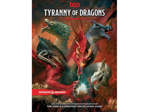 Role Playing Games Wizards of the Coast - Dungeons and Dragons - 5th Edition - Tyranny of Dragons - Hardcover (2023 REPRINT) - Cardboard Memories Inc.
