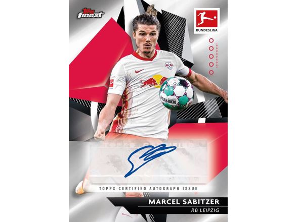 Sports Cards Topps - 2021 - Bundesliga Soccer - Finest - Hobby Box - Cardboard Memories Inc.