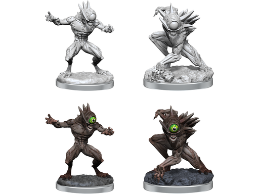 Role Playing Games Wizkids - Dungeons and Dragons - Unpainted Miniature - Nolzurs Marvellous Miniatures - Nothics - 90526 - Cardboard Memories Inc.