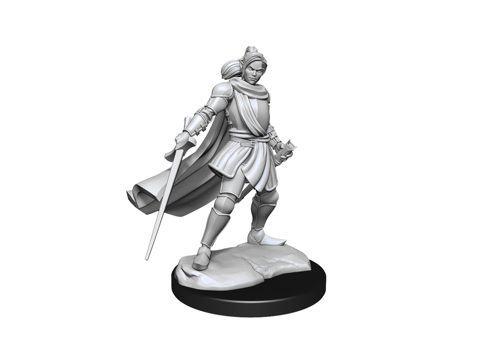 Role Playing Games Wizkids - Critical Roll - Unpainted Miniatures - Half-Elf Paladin Xhorhas - 90390 - Cardboard Memories Inc.