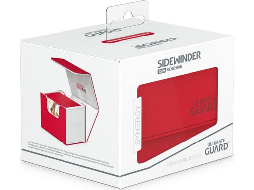 Supplies Ultimate Guard - Sidewinder - Synergy Red and White - 100 - Cardboard Memories Inc.