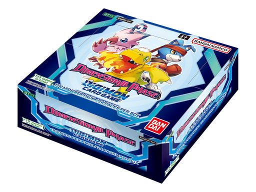 collectible card game Bandai - Digimon - Dimensional Phase - Trading Card Booster Box - Cardboard Memories Inc.