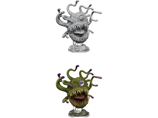 Role Playing Games Wizkids - Dungeons and Dragons - Unpainted Miniature - Nolzurs Marvellous Miniatures - Beholder Variant - 90431 - Cardboard Memories Inc.