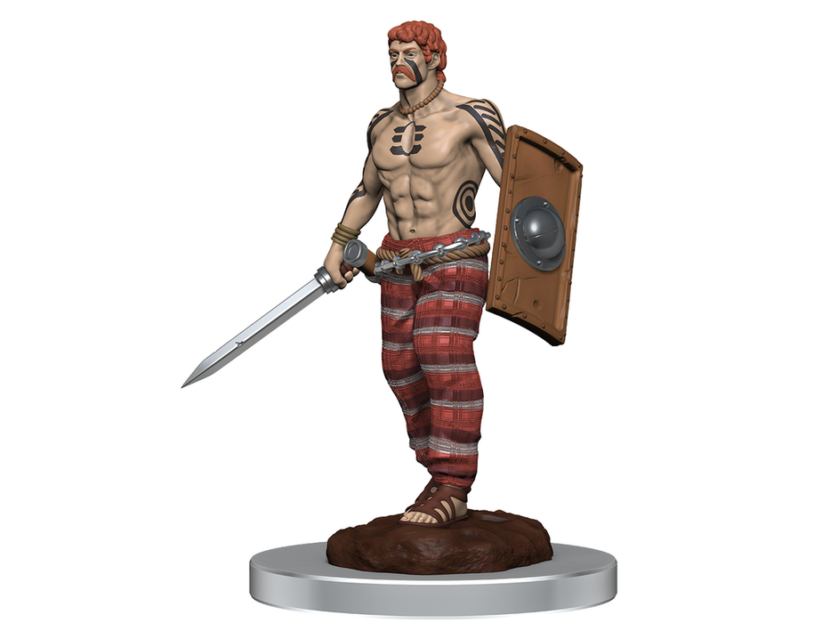 Role Playing Games Wizkids - Unpainted Miniature - Deep Cuts - Brigante Celts - 90454 - Cardboard Memories Inc.