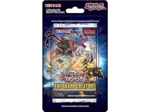 Konami Yu-Gi-Oh! - Grand Creators - Trading Card Blister Booster Pack Cardboard Memories Inc. Konami Yu-Gi-Oh! - Grand Creators - Trading Card Blister Booster Pack Cardboard Memories Inc.