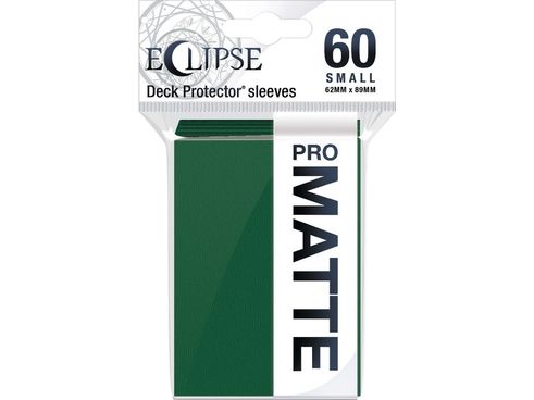 Supplies Ultra Pro - Eclipse Matte Deck Protectors - Small Size - 60 Count Forest Green - Cardboard Memories Inc.
