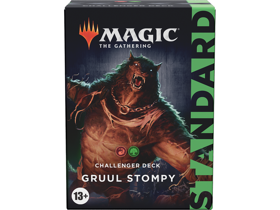 Trading Card Games Magic the Gathering - Challenger Deck 2022 - Gruul Stompy - Cardboard Memories Inc.