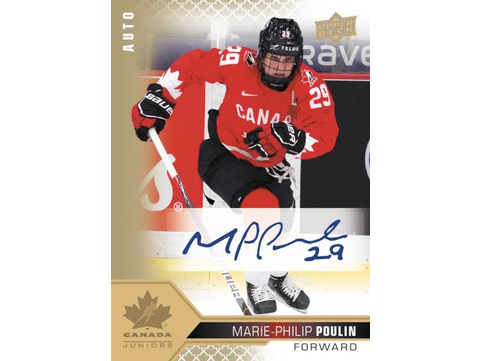 Sports Cards Upper Deck - 2022 - Hockey - Team Canada Juniors Hockey - Blaster Box - Cardboard Memories Inc.