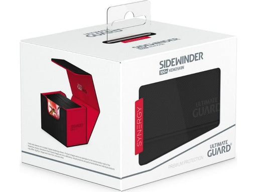 Supplies Ultimate Guard - Sidewinder - Synergy Black and Red - 100 - Cardboard Memories Inc.