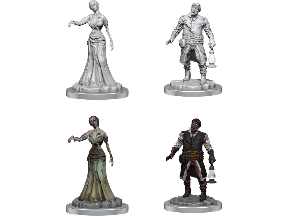 Role Playing Games Wizkids - Unpainted Miniature - Deep Cuts - Zombies - 90532 - Cardboard Memories Inc.