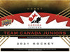 Sports Cards Upper Deck - 2021 - Hockey - Team Canada Juniors Hockey - Trading Card Hobby Box - Cardboard Memories Inc.