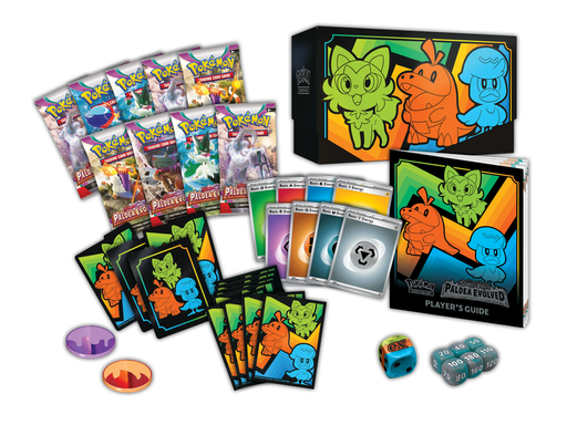 Trading Card Games Pokemon - Scarlet and Violet - Paldea Evolved - Elite Trainer Box - Cardboard Memories Inc.
