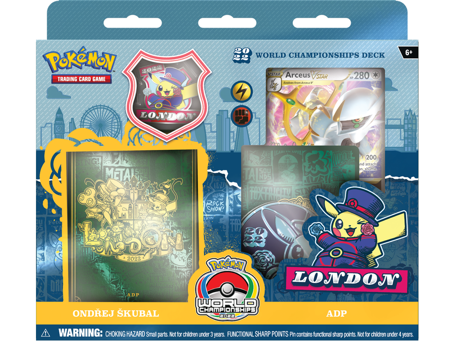 Trading Card Games Pokemon - 2022 World Championships Deck - Ondrej Skubal ADP - Cardboard Memories Inc.