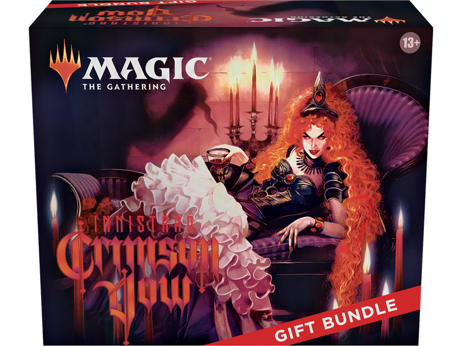 Trading Card Games Magic the Gathering - Innistrad Crimson Vow - Bundle Fat Pack - Gift Edition - Cardboard Memories Inc.
