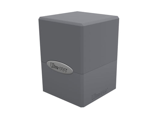 Supplies Ultra Pro - Satin Cube Trading Card Deck Box - Smoke Grey - Cardboard Memories Inc.