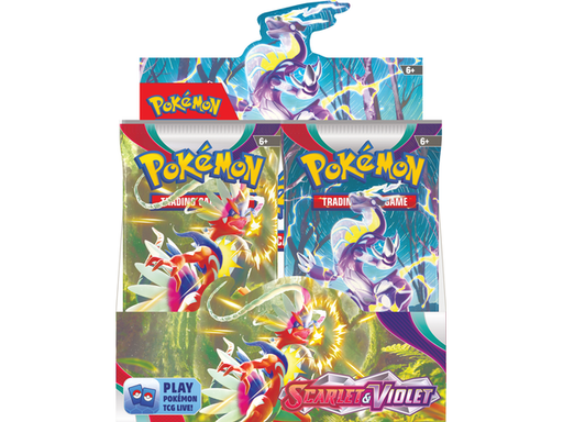 Trading Card Games Pokemon - Scarlet and Violet - Base - Booster Box - Cardboard Memories Inc.