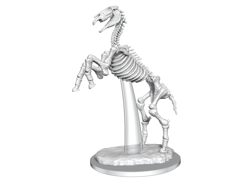 Role Playing Games Paizo - Pathfinder Battles - Unpainted Miniatures - Deep Cuts - Skeletal Horse - 90448 - Cardboard Memories Inc.