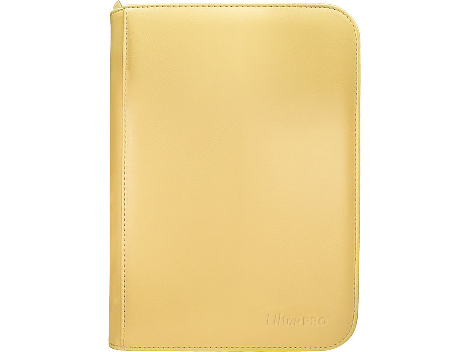 Supplies Arcane Tinmen - 4 Pocket Zip Binder Pro - Vivid - Yellow - Cardboard Memories Inc.
