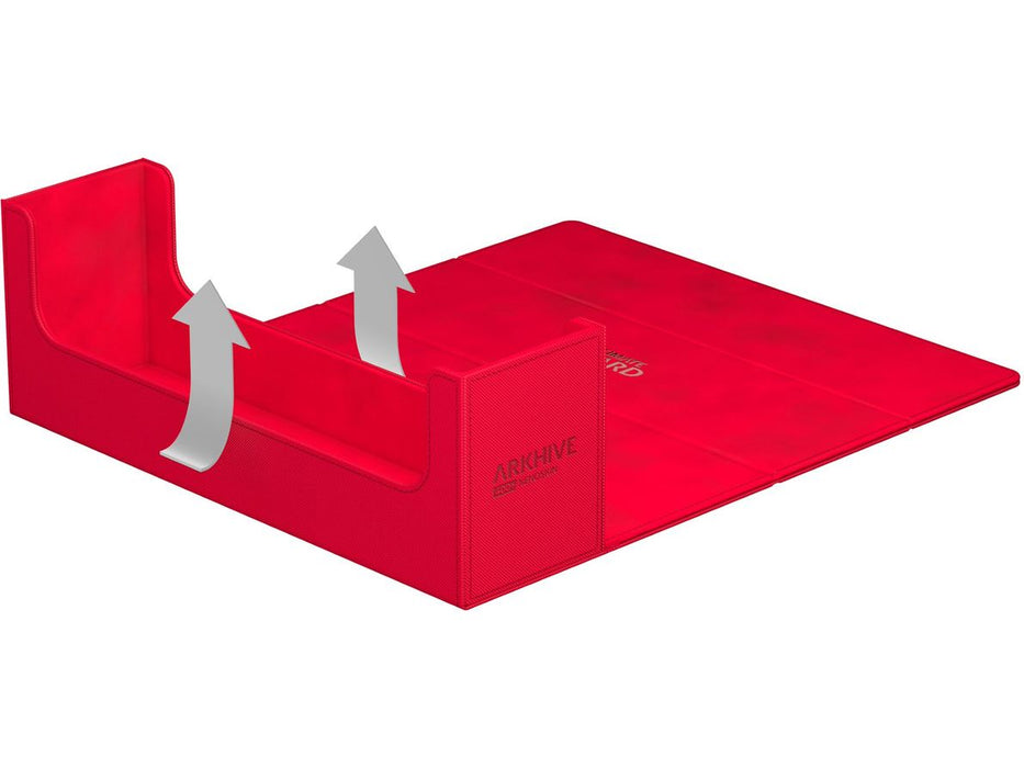 Supplies Ultimate Guard - Arkhive - Monocolor Red - 400+ - Cardboard Memories Inc.